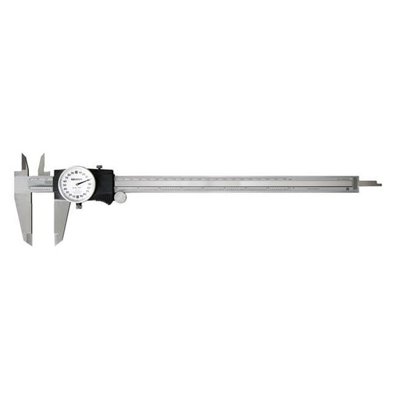 Mitutoyo 505-749 0-12 in. Dial Caliper with 0.2 in. Range Revolution