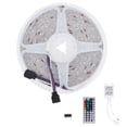 thumbnail image 3 of Tira de luz 5050 de 16.4 pies Tira de LED RGBW Luz colorida Control remoto de 44 teclas Tira de LED de 150 cuentas Enchufe europeo 100-240 V, 3 of 10