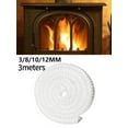 LIKEM Fiberglass Stove/Fire Rope Wood Burning Stove 3meter Length Log