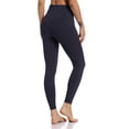 thumbnail image 3 of Bigersell Distressed Pants for Women Full Length Pants Women's High Waist Solid Color Tight Fitness Yoga Pants Nude Hidden Yoga Pants Ladies' Modern Bootcut Pant, 3 of 5