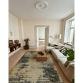 thumbnail image 2 of Yellow Abstract Area Rugs for Living Room Washable Rugs Boho Moroccan Area Rug Soft Neutral Geometric Bohemian Carpet Distressed Indoor Rug for Bedroom Dining Room Office Foldable Nonslip Rug, 2 of 9