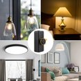 thumbnail image 4 of Inline LED Dimmer Switch, Knob Dimmer Switch Lights,3-100W, Dimmer Switch for Incandescent(Black), 4 of 5