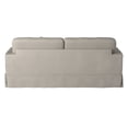 thumbnail image 4 of Sunset Trading Americana Box Cushion Fabric Slipcovered Sofa in Light Gray, 4 of 4