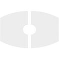 thumbnail image 4 of 22"W x 14 5/8"H x 4"ID x 11 3/4"C x 1"P Kailey Architectural Grade PVC Contemporary Ceiling Medallion, Two Piece, 4 of 11