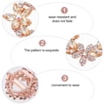 thumbnail image 3 of SHISUYAN 1pc Delicate Ring Scarf Buckle Scarf Clothes Decor Accessory Scarf Buckle, 3 of 8