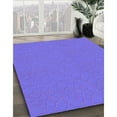 thumbnail image 3 of Ahgly Company Machine Washable Indoor Square Transitional Purple Mimosa Purple Area Rugs, 7' Square, 3 of 7