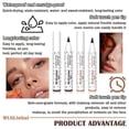 thumbnail image 5 of Exquisite2 Colors Liquid Freckle Pen, Natural Lifelike Face Fake Freckle Makeup Pen Magic Freckle Color, Waterproof Long Lasting Quick Dry Faux Freckl, 5 of 5