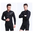 thumbnail image 3 of Wosthever Traje de neopreno para hombre, ropa de buceo profesional larga y corta, ropa de baño práctica espesada a prueba de frío, traje de Deportes acuáticos Negro METRO, 3 of 6