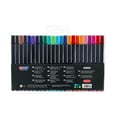 thumbnail image 4 of FURNIX 24 Colors Watercolor Markers,Water-Based Brush Pens,24 Vibrant Markers,Smooth Ink Non-Toxic,Adult Coloring Books Illustrations, 4 of 9