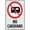 Warning Sign 4, variant on No Camping This Area Is For Day Use Only Sign Sign, 8"x12" Grade Reflective Sheeting Rust Free Aluminum, Weather Resistant, Waterproof, Easy To Mount