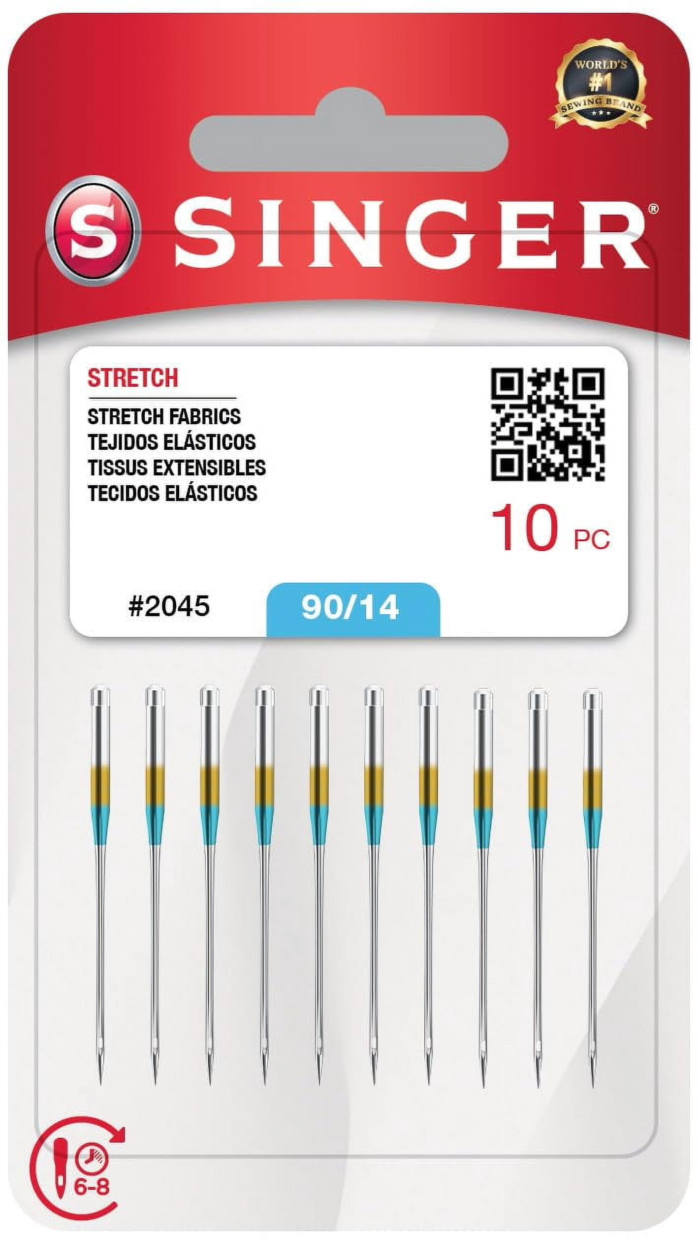 Lineas Singer Agujas para máquina de coser SINGER Stretch 2045 tamaño 90/14 x10 ...