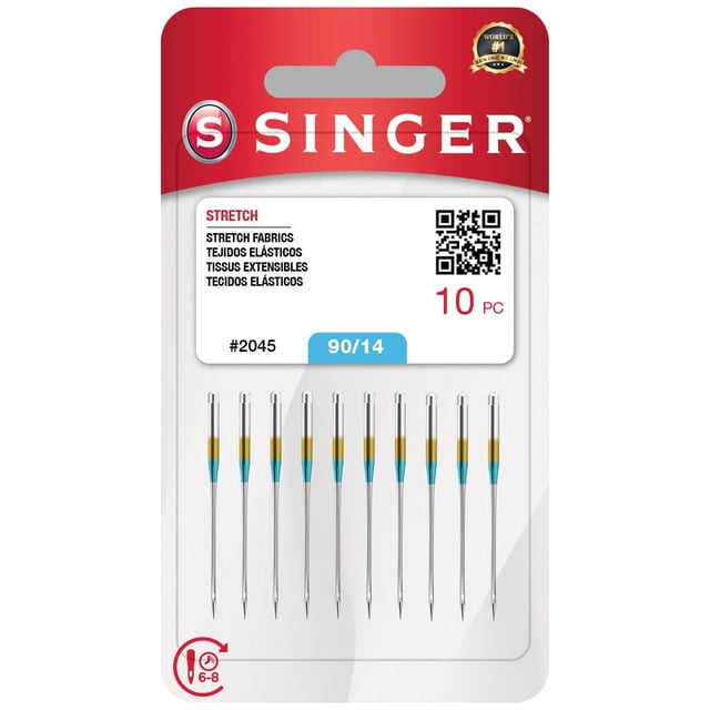 Agujas para máquina de coser SINGER Stretch 2045 tamaño 90/14 x10
