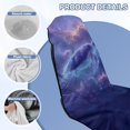 thumbnail image 4 of ZUXONGSY Car Seat Cover Towel Turtle Galaxy Print Auto Front Seat Covers Breathable Automotive Seat Towels for Sweat Seat Protector for Dog, Pets, 4 of 8