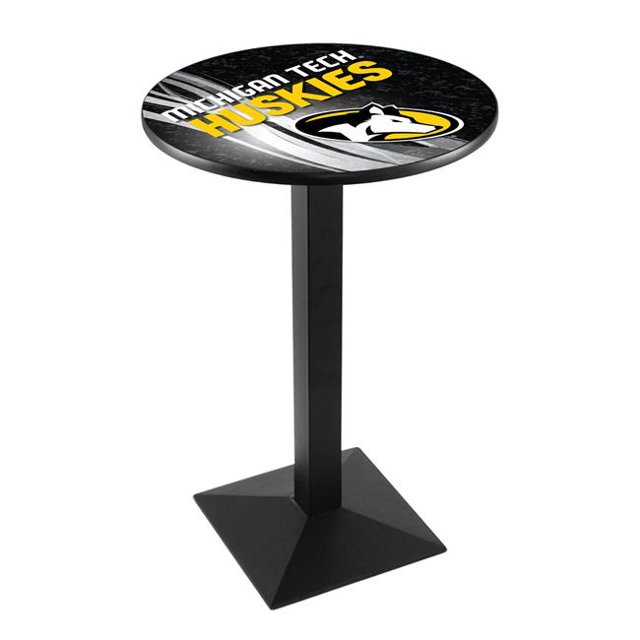 Holland Bar Stool L217B4236MITech-D2 Table de Pub Michigan Tech Huskies 42 Pouces avec Dessus 36 Pouces