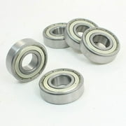 Unique Bargains 6203Z One Row Metal Shielded Deep Groove Radial Ball Bearings 17x40x12mm 5Pcs