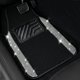thumbnail image 2 of Tapetes para piso de auto CAR PASS con brillo y diamantes, impermeables, 4 piezas, 2 of 9