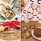 thumbnail image 5 of Juego de cortadores de galletas en forma de porción de pizza Uxcell, tamaños variados, cortadores de galletas de acero inoxidable en forma de maíz dulce, 5 of 6