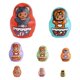 thumbnail image 5 of Juguetes para piscina, juguetes para bebés y niños pequeños. Muñecas rusas de anidación para niños de 3 a 8 años. Juguete de rompecabezas para bebés. Regalo ideal., 5 of 9