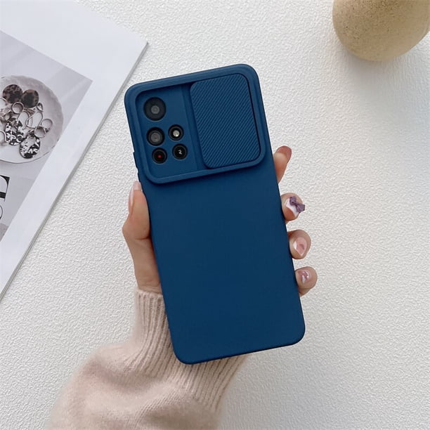 Funda protectora de silicona para cámara deslizante para Xiaomi Redmi Note 11 10 12 Pro Max 12C 9 9T Poco X5 X3 NFC M4, funda a prueba de golpes Tan Jianjun unisex