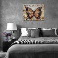 thumbnail image 6 of Butterfly Wall Art Christian Butterfly Pictures Wall Decor Bible Verse Scriptures Canvas Painting Prints Modern Artwork Home Decoration for Bedroom Bathroom Living Room 16"x12", 6 of 6