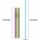 thumbnail image 3 of 100/500/1000 Pcs Colorful Flexible Plastic Straws, Bpa-free Disposable Bendy Straws, 3 of 3