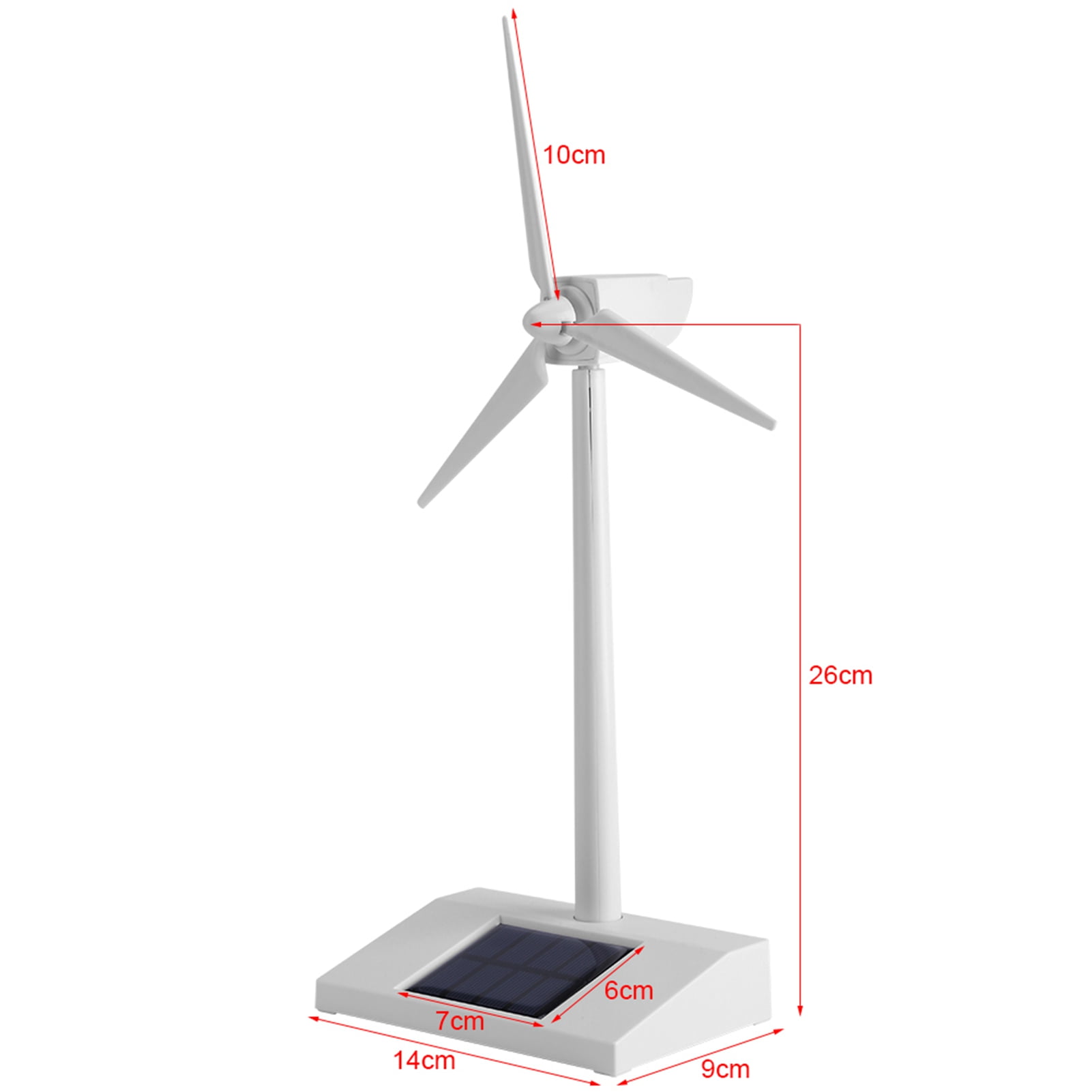 Mini Solar Energy Wind Mill Toy, Desktop Wind Turbine Model Solar Powered  Windmills, Home Decor Garden Desk Ornament Education Fan (Best  Children/Friends) : Patio, Lawn & Garden 