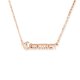 thumbnail image 2 of Collar del zodiaco Sonducket oro rosa AP009332-03, 2 of 6