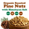 thumbnail image 4 of Organic Dry Roasted Pine Nuts with Himalayan Salt, 4 Pounds – Non-GMO, Vegan, Kosher, Bulk – by Food to Live, 4 of 8