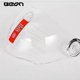 thumbnail image 4 of Beon B-110b Long B-108a Default Helmet Visor Motorcycle Helmet Shield Lens Clear Smoke Silver Color, 4 of 5