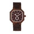 thumbnail image 5 of Earth Wood ETHEW4703 Acadia Unisex Bracelet Watch, Red, 5 of 5