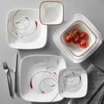thumbnail image 2 of Corelle Splendor 9" Square Glass Salad Plate, 2 of 3