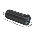 thumbnail image 2 of Bocina portátil Richards Roller 20W bluetooth IPX5 radio FM MicroSD USB TWS hasta 8 horas negro, 2 of 3