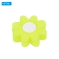 thumbnail image 3 of Uxcell Tennis Racket Vibration Dampener, 6 Pack Racquet Shock Absorber, Yellow, 3 of 6