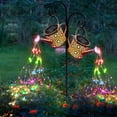 thumbnail image 1 of Luces solares para jardín Misawce, 2 unidades, impermeables, coloridas, LED, 1 of 7