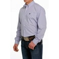 thumbnail image 2 of Cinch Lilac Purple Weave Print - Mens Shirt  - Mtw1105480, 2 of 3