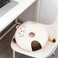 thumbnail image 4 of SIYTUAU Foam Round Seat Cushion For Students Office Work Zipper Design For Easy Washing Comfortable Chair Pad, 4 of 7