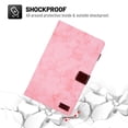 thumbnail image 6 of Dteck Folio Case for Samsung Galaxy Tab A7 10.4" 2020 SM-T500 T505, Slim Fit PU Leather Multi-angle Viewing Stand Shockproof Case Built-in Card Slots Cover, Pink, 6 of 6