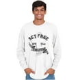 thumbnail image 5 of Set Free By Truth Christian Faith Long Sleeve TShirt Men Women Brisco Brands X, 5 of 6