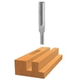 thumbnail image 1 of Fresa recta Bosch 85152 de 1/8" HSS con vástago XL de 1/4", 1 of 2