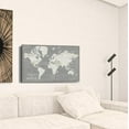 thumbnail image 3 of 36" Minimalist World Map Canvas Wall Art, 3 of 5