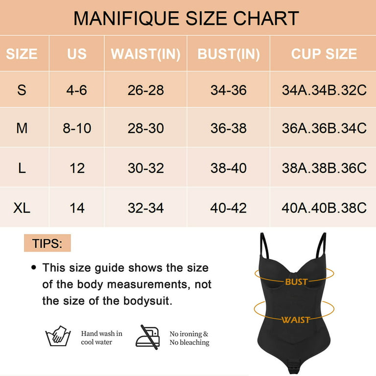 MANIFIQUE Sleeveless Tummy Control With Built in Bra Shapewear