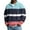 BlueA_02121636, variant on Waffle Polo Shirts for Men 1/4 Button Collared Men's Long Sleeve Shirt Big and Tall Color Block Warm Knitted Pullover Sweaters for Men