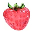 thumbnail image 2 of Simulation Strawberry Fruit Squishy for Adults Soft Silicone Sensory Gadget Realistic 2.76 Inch Red Office Desk Accessory Pressure Relief Tool 1 Pack, 2 of 8