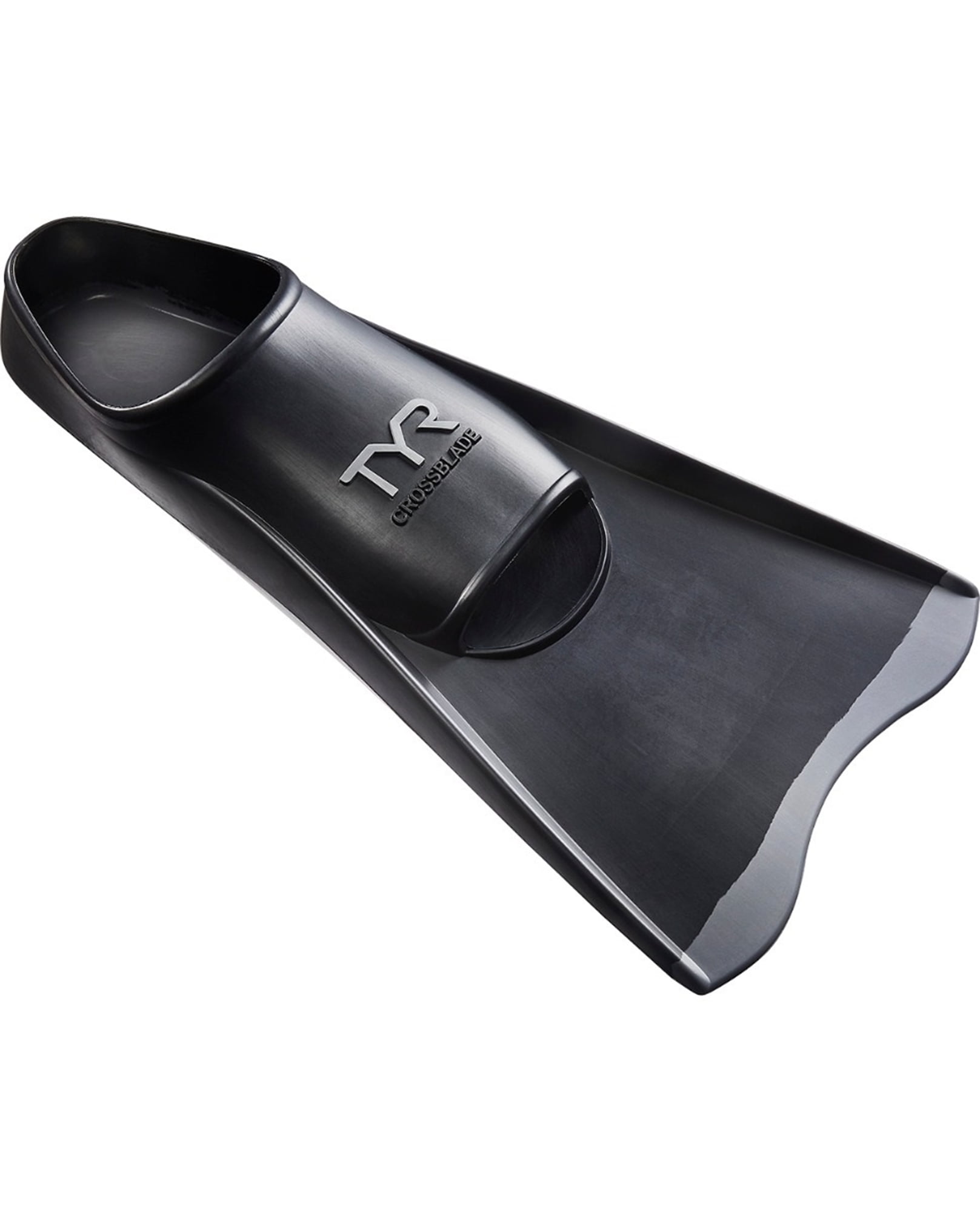 Tyr Crossblade Fins 2.0 (X-Large(Grey), Black)