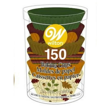 Autumn Leaves 150 ct Baking Cups Cupcake Liners Wilton Thanksgiving