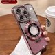 thumbnail image 4 of Para Apple 16 funda para teléfono móvil iphone14Promax con película de lente brillante 15 soporte magnético invisible, 4 of 4