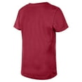 thumbnail image 3 of Girls Youth New Era Cardinal Arizona Cardinals Flip Sequin V-Neck T-Shirt, 3 of 4
