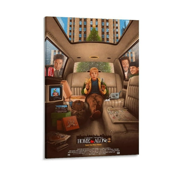 Home Alone Poster Classic Movie Vintage Posters Picture Print Canvas Poster Wall Paint Art Posters Decor Modern Home Artworks