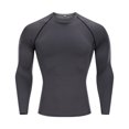 thumbnail image 1 of Tights Long-sleeved Fitness Clothes Men's Running Sports Quick-drying Compression Clothes High-elastic Top Basketball Sports Compression Clothes, 1 of 6