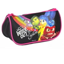 Inside Out Multi Purpose Triangle Style Black Pencil Case